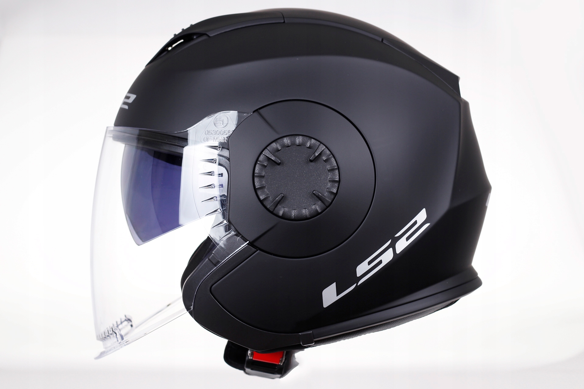 LS2 VERSO MATT BLACK OF570 KASK OTWARTY matowy Typ Otwarte / Jet