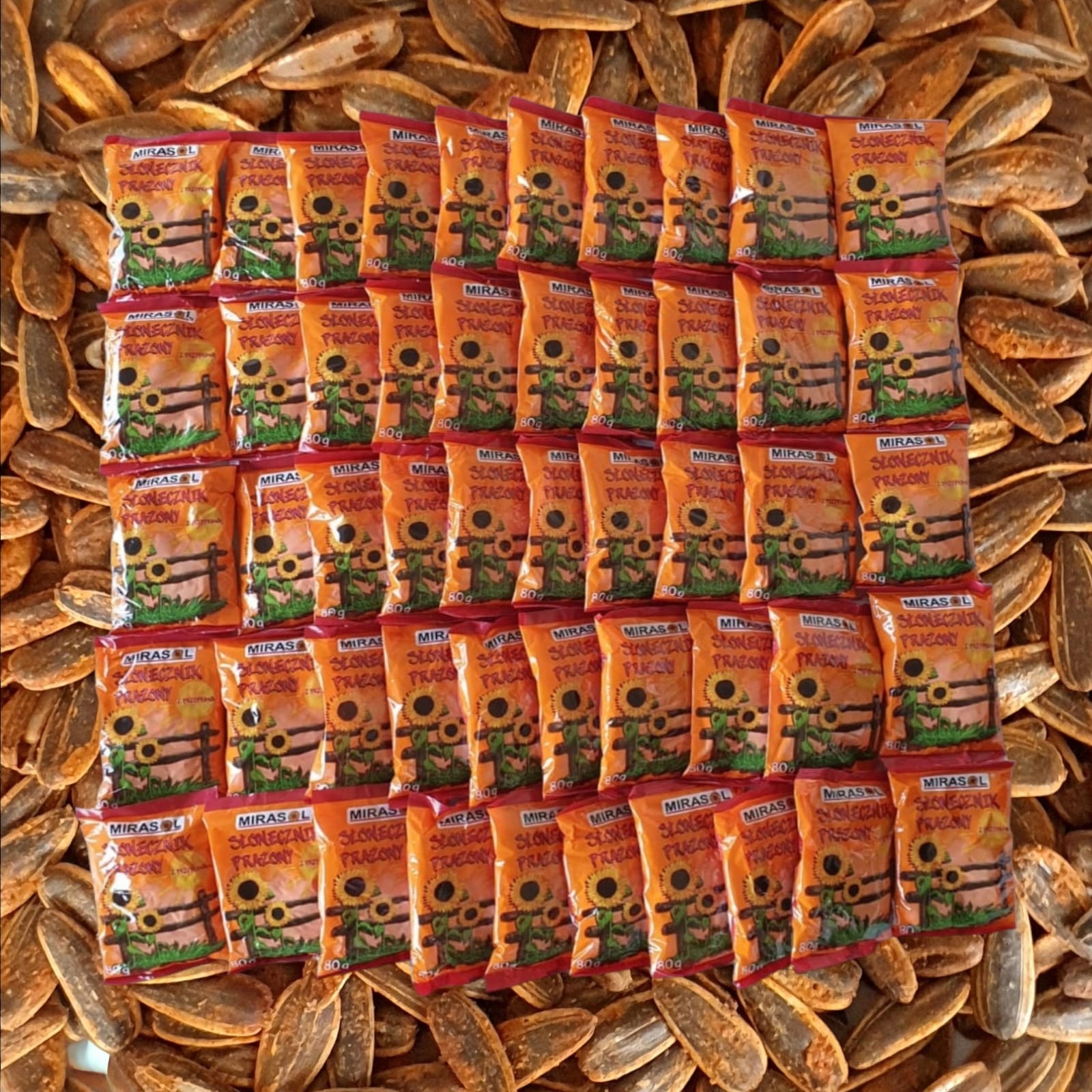 Levně Slunečnice 80 g S Kořením Mirasol Velké Zrno!!!!!