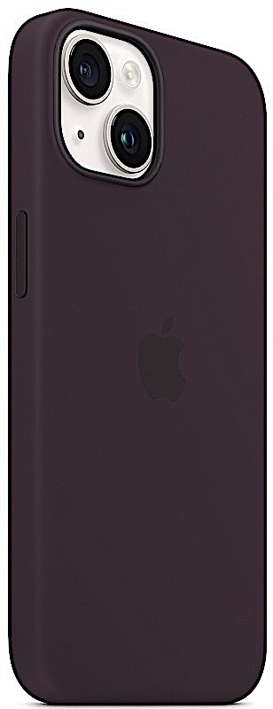 Silikonové pouzdro pro iPhone 14 Švestkové Kryt Silicone Case Elderberry
