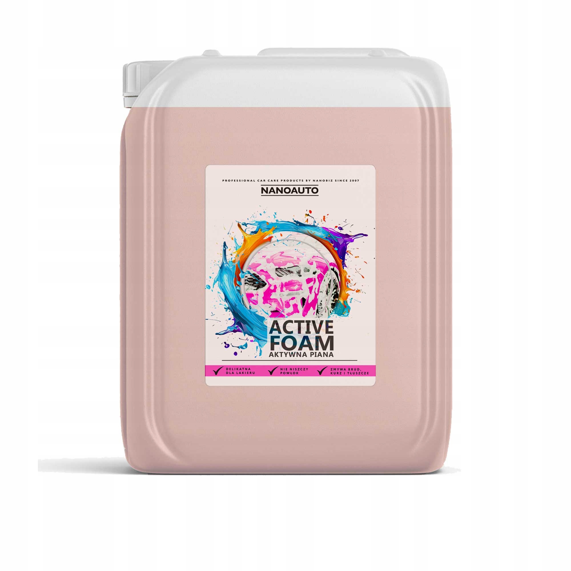 Nanoauto Active Foam – aktivní pěna na mytí vozidel 10 litrů