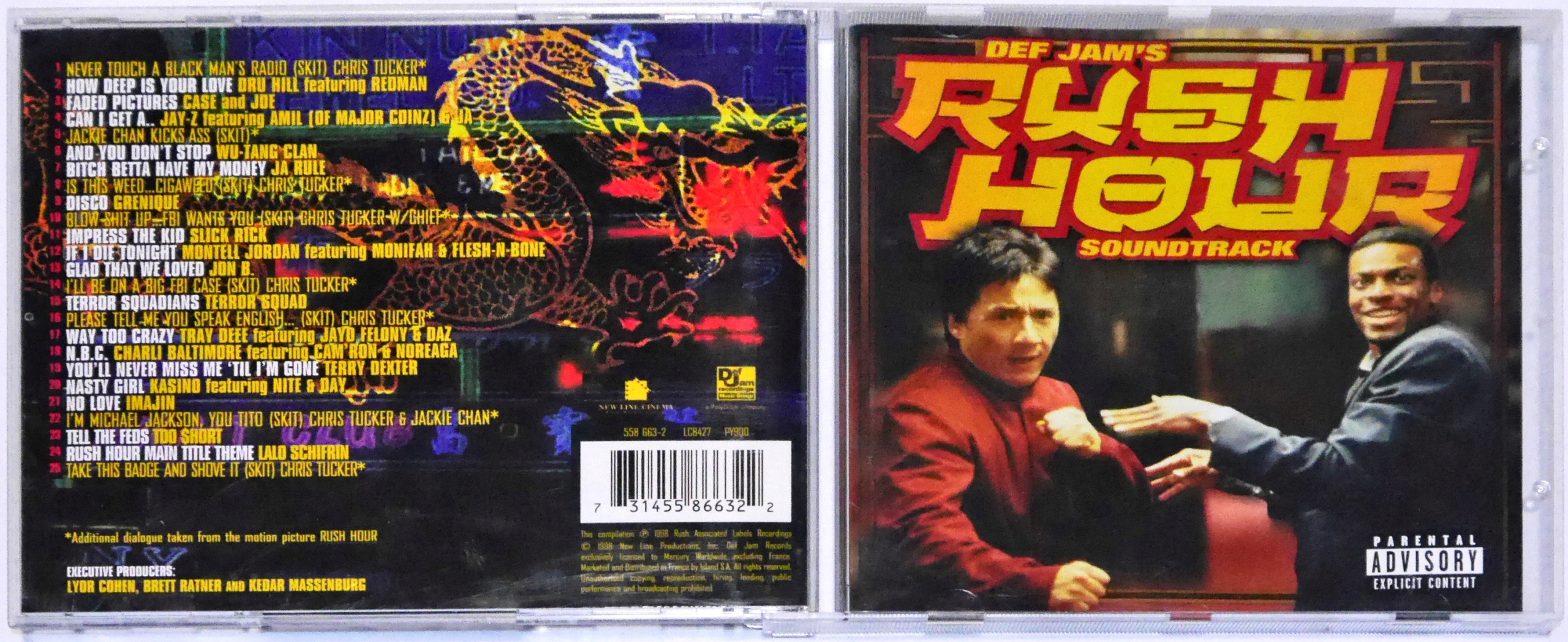 Купить Саундтрек к фильму Час пик группы Def Jam отзывы, фото и