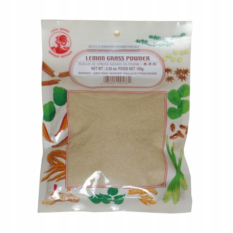 

[ko] Trawa cytrynowa w proszku Cock 100g Tajska!