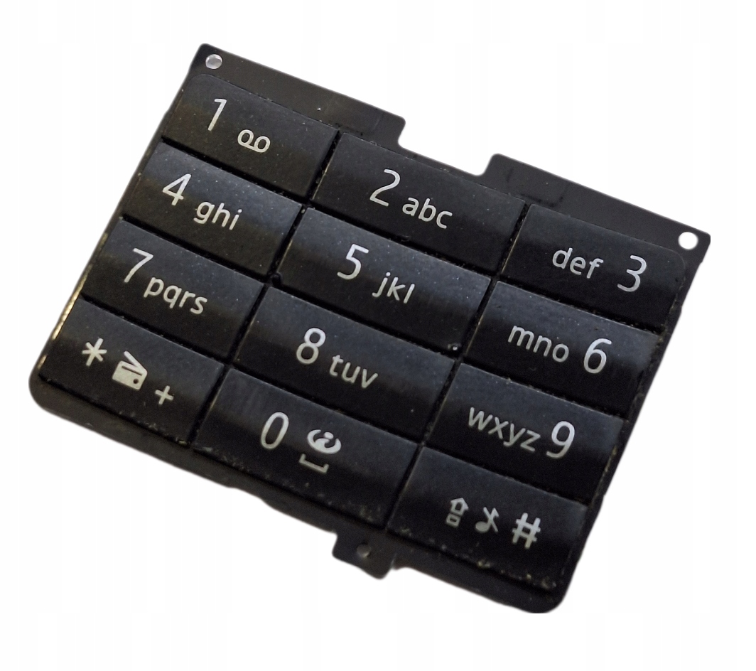 MEMBRANA KLAWIATURY KLAWIATURA NOKIA 7100S-2 CZARNY DEMONTAŻ