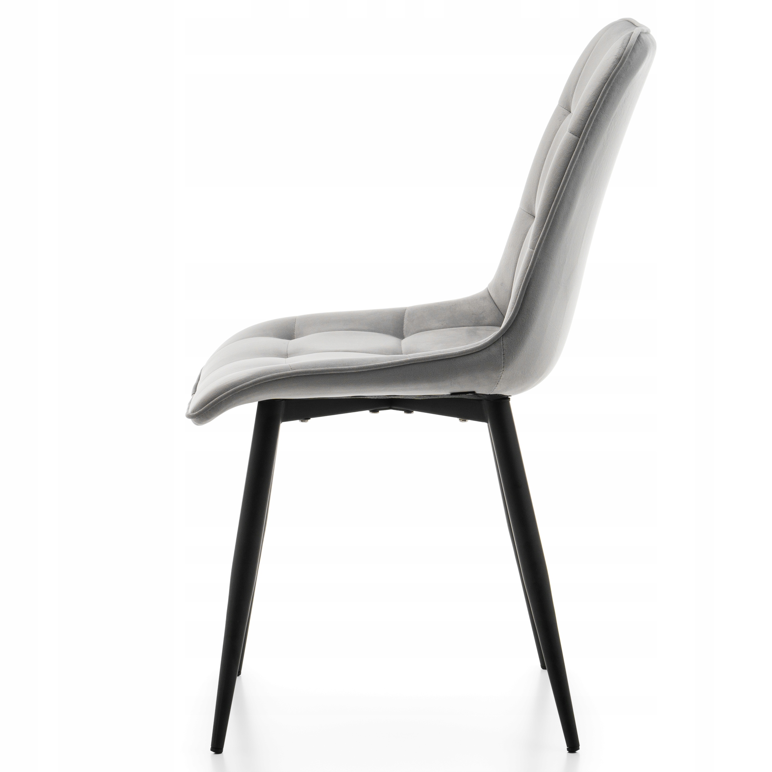 KRZESŁO TAPICEROWANE WELUROWE CHIC VELVET AKSAMIT Liczba krzeseł w zestawie 1