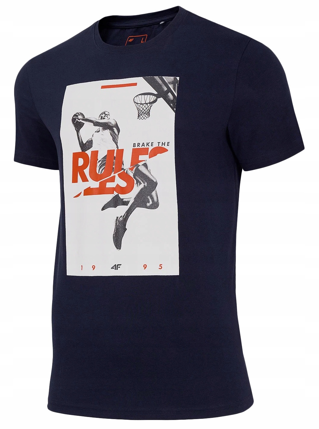 

Koszulka męska T-shirt 4F bawełna TSM029 XXXL
