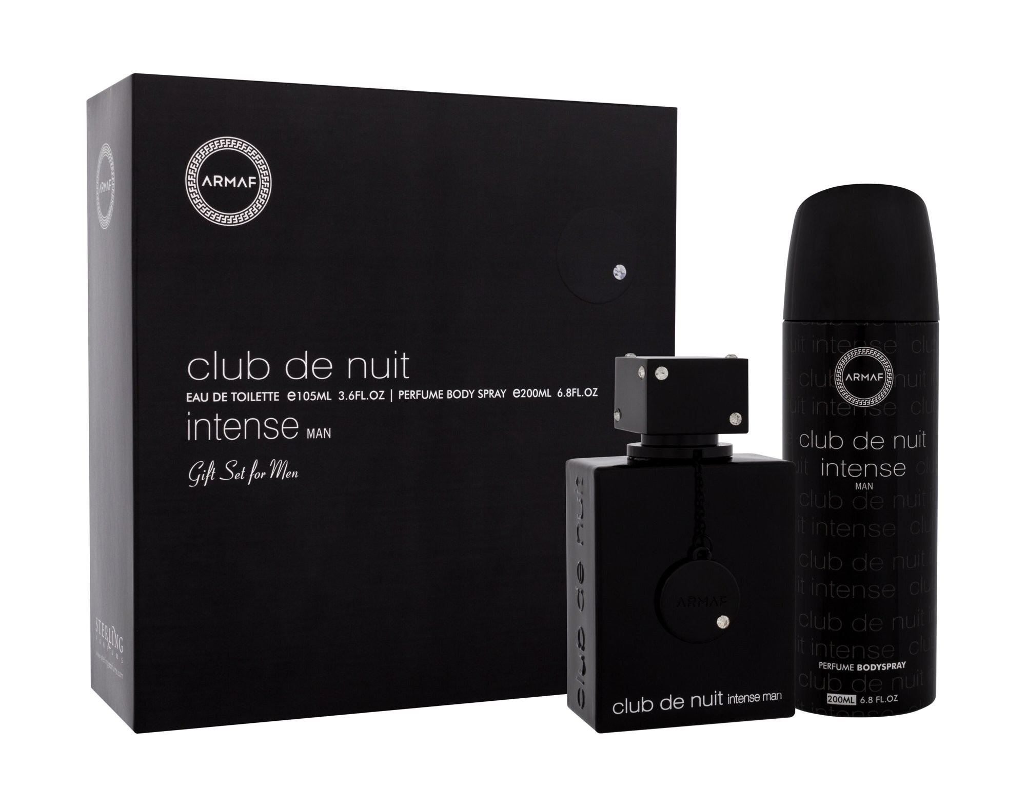 Sada Armaf Club De Nuit Intense Men Toaletní voda 105ml Parfémové tělo Sp