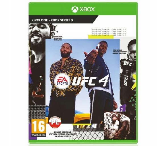 UFC 4 XBOX S/X XBOX ONE KLUCZ