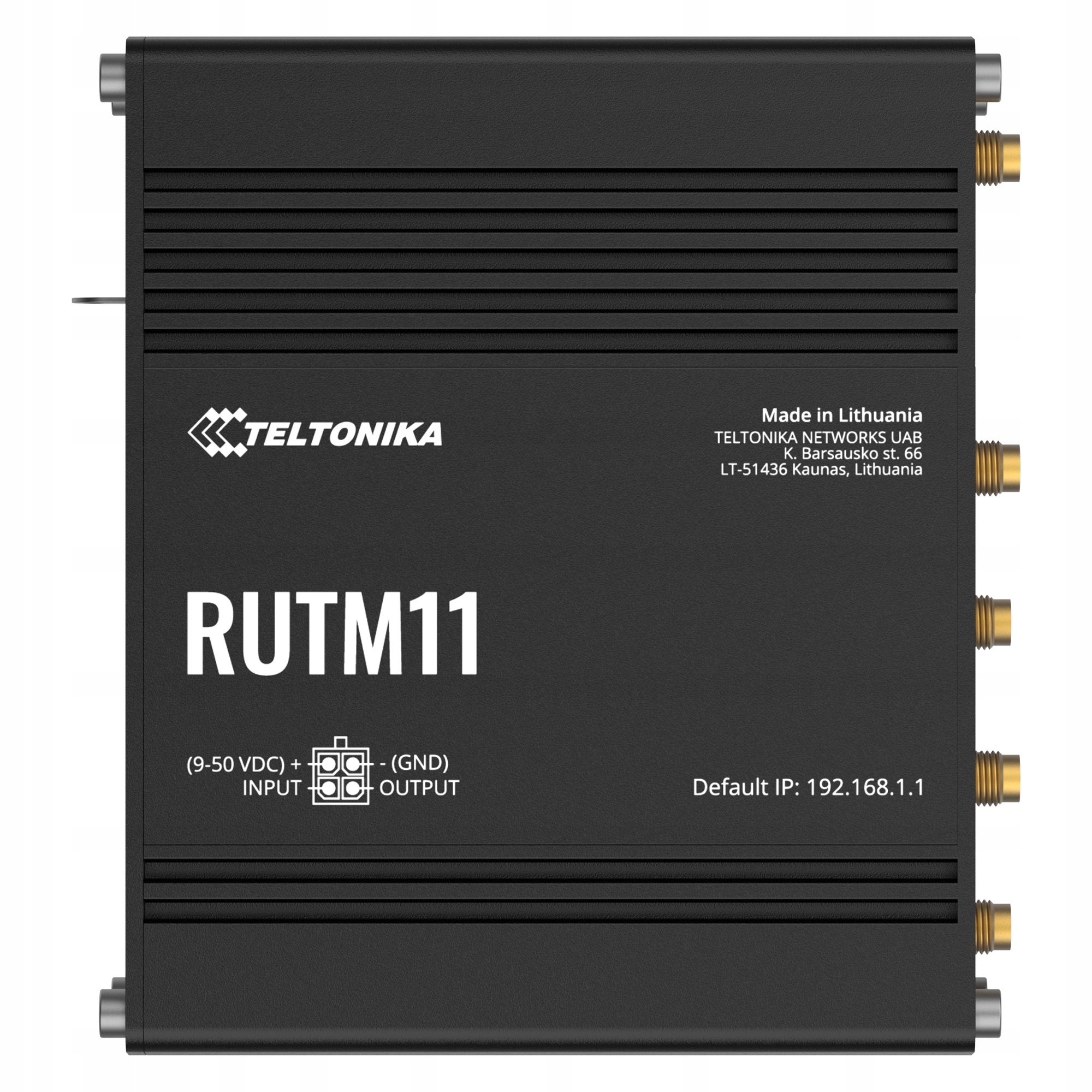 Teltonika RUTM11 Router 4G Lte CAT6 Dual Sim Wifi Gigabitový Priemysel