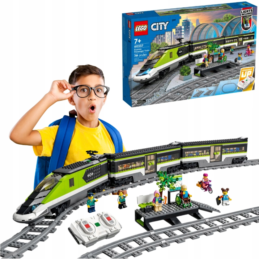 Klocki Lego City Ekspresowy Pociag Pasazerski Zestaw Dla Dzieci