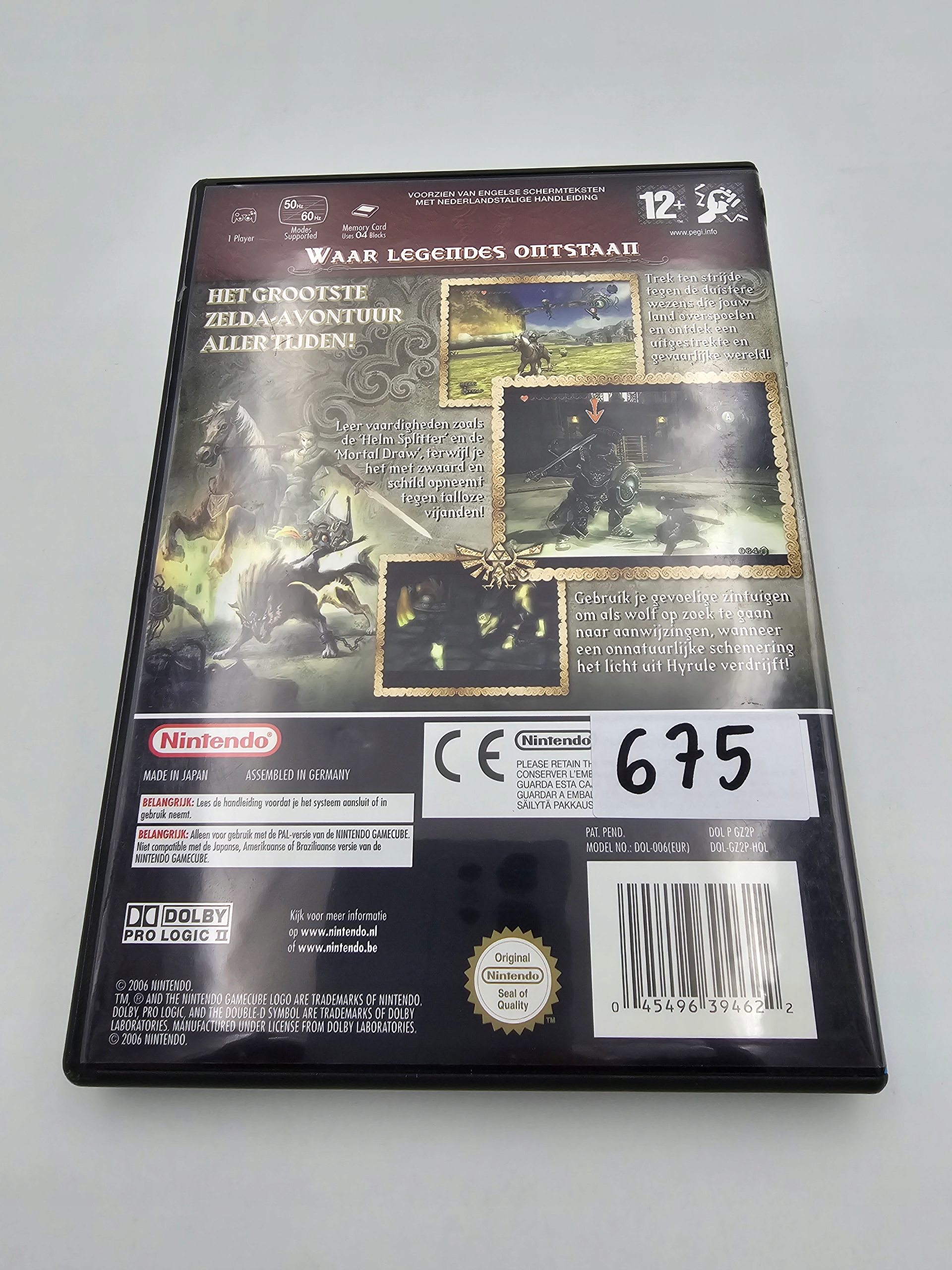 THE LEGEND OF ZELDA TWILIGHT PRINCESS Platforma Nintendo GameCube