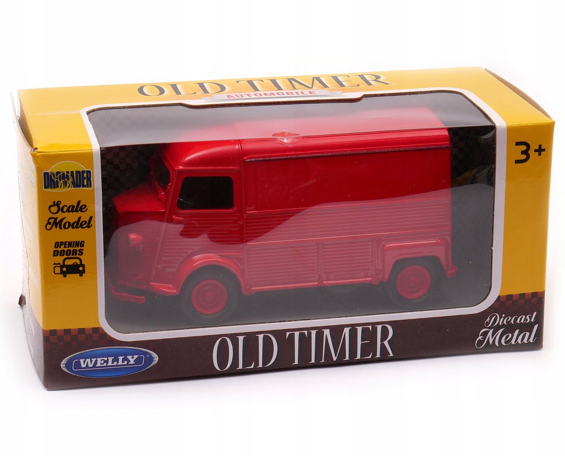 Citroen Type H 1:34 -39 model Welly czerwony Rodzaj pojazdu samochód osobowy