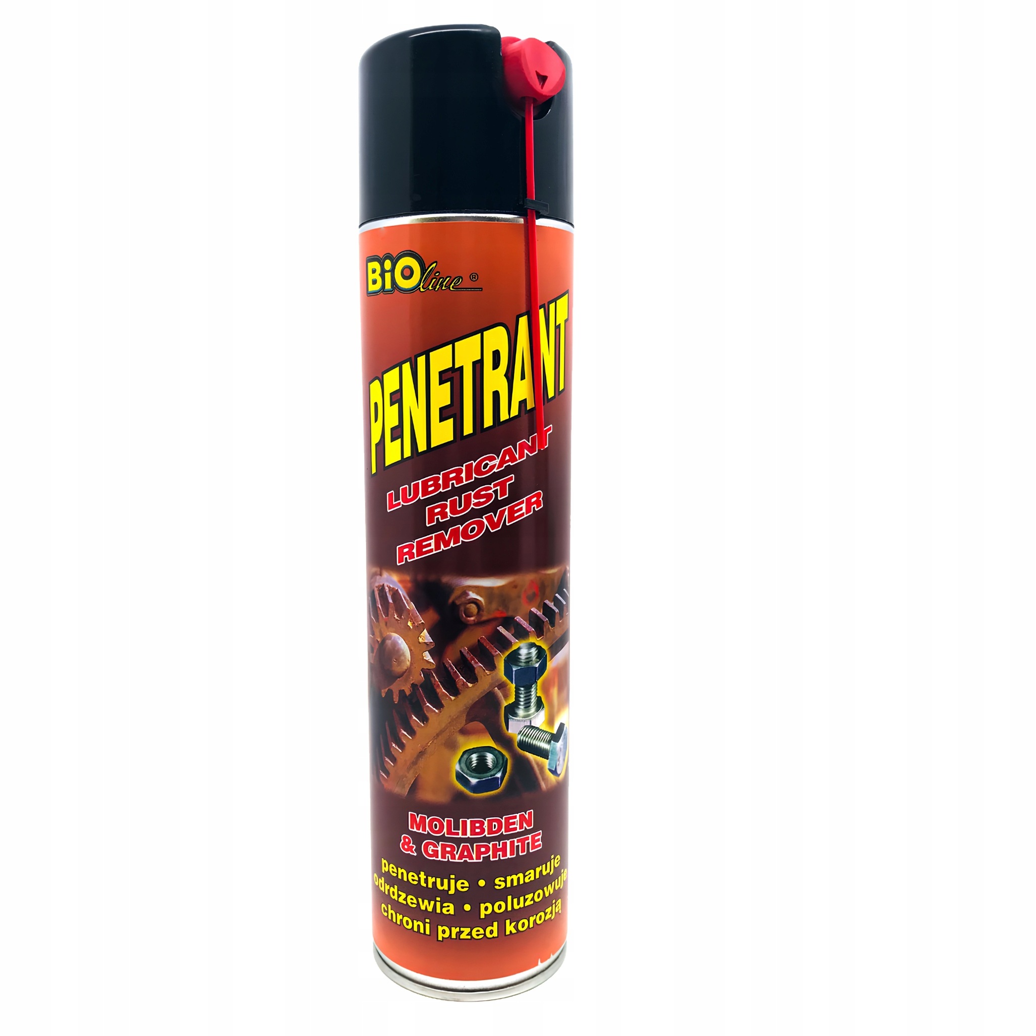 Bioline Penetrant Odrdzewiacz Smar Penetrujący Do Usuwania Rdzy 600 ml