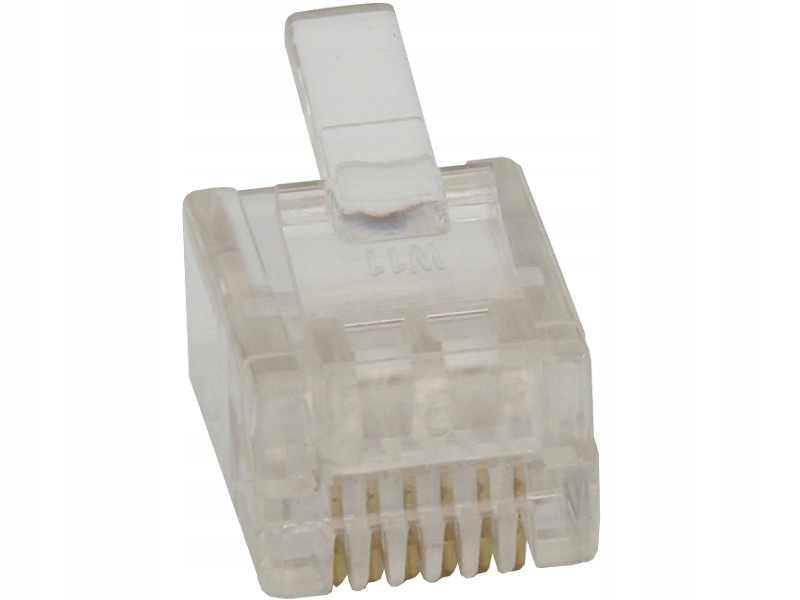 Wtyk telefoniczny Prolech 6p6c RJ12 1szt
