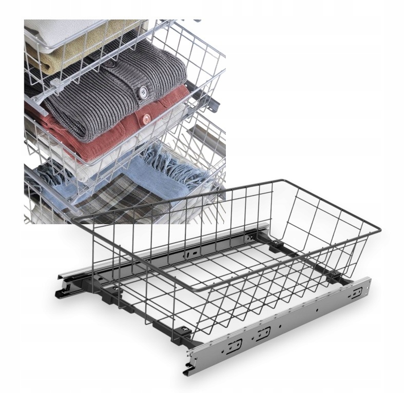 Šuplík MD Prestige W-30 H-20 Kulová Samdomyk antracit