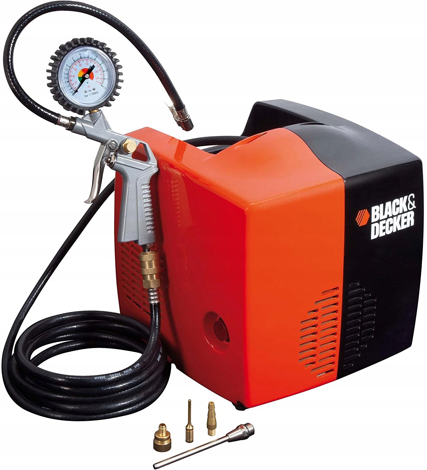 

Kompresor Sprężarka Black Decker Cubo 180L/MIN 8BA