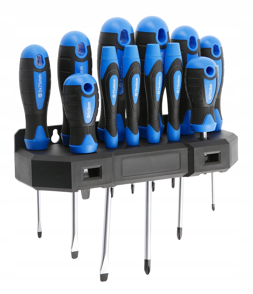 

Hogert Zestaw wkrętaków śrubokręty 12 szt. HT1S097