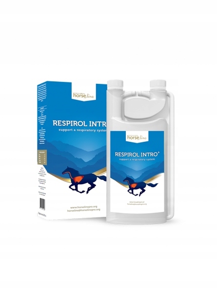 Sirup proti kašli pro koně Horse Line Respirol Intro+ 1000 ml