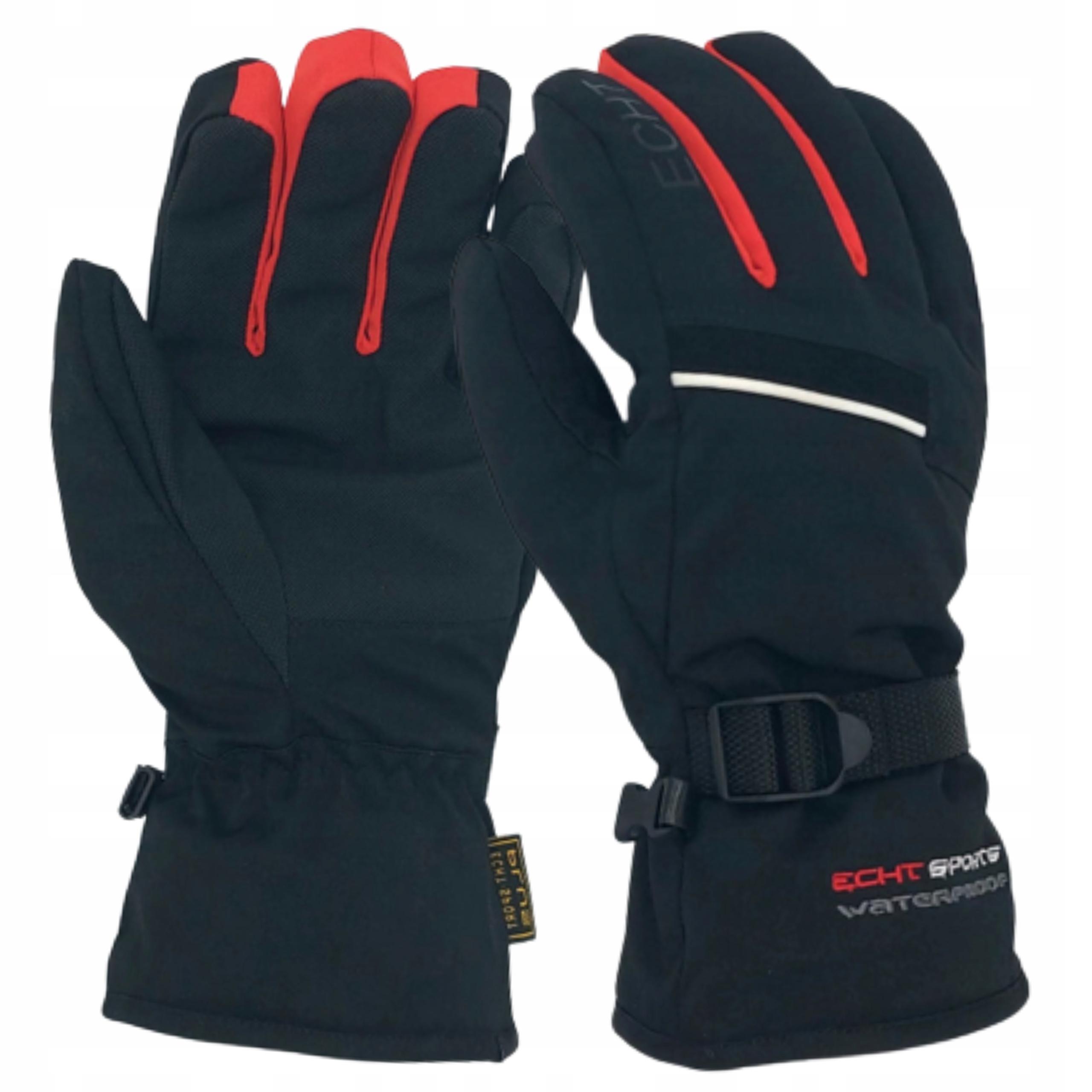 OCIEPLANE RĘKAWICE SPORTOWE WODOODPORNE TERMICZNE ZIMOWE NARCIARSKIE CIEPŁE