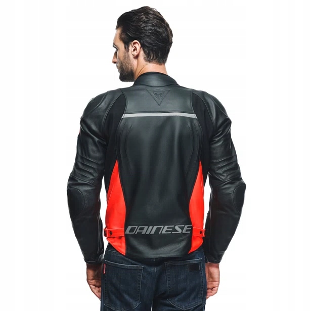 Kurtka motocyklowa Dainese Racing 4 czarno czerwona 52 Numer katalogowy producenta 1533848 628