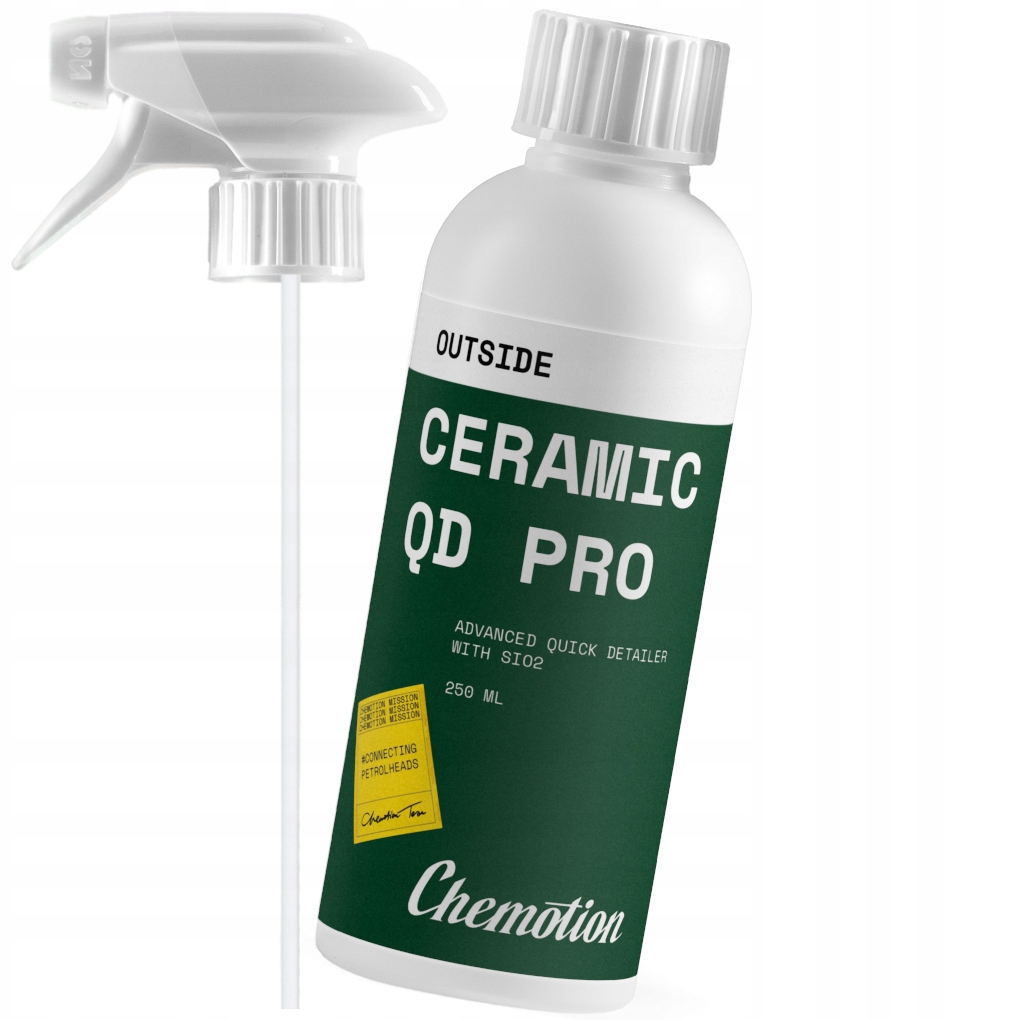 Chemotion Ceramic Qd Pro Ceramiczny Quick Detailer SiO2 Nabłyszcza Lakier