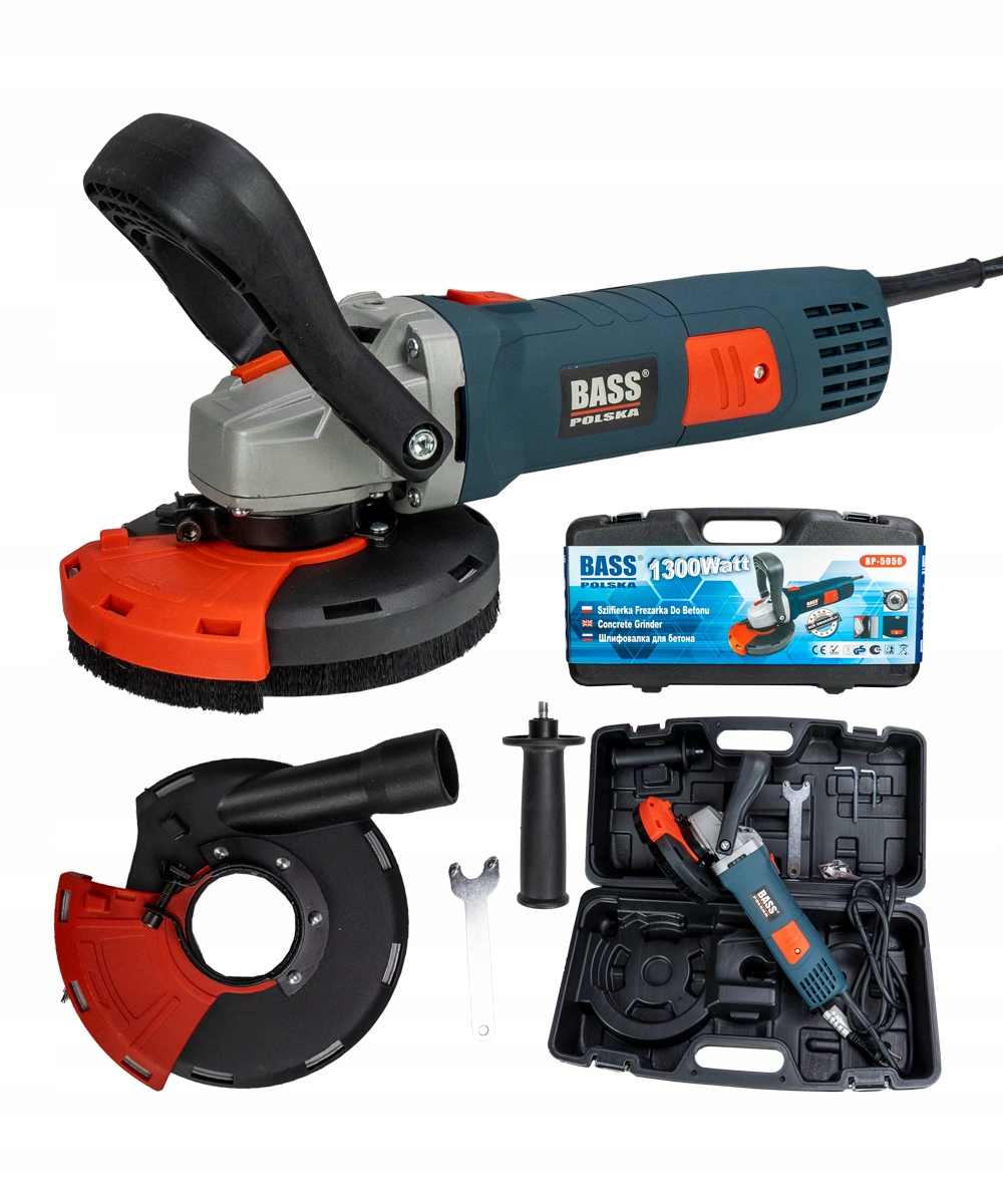 Szlifierka Frezarka Do Betonu Z Regulacją Obrotów 125 mm1300 W