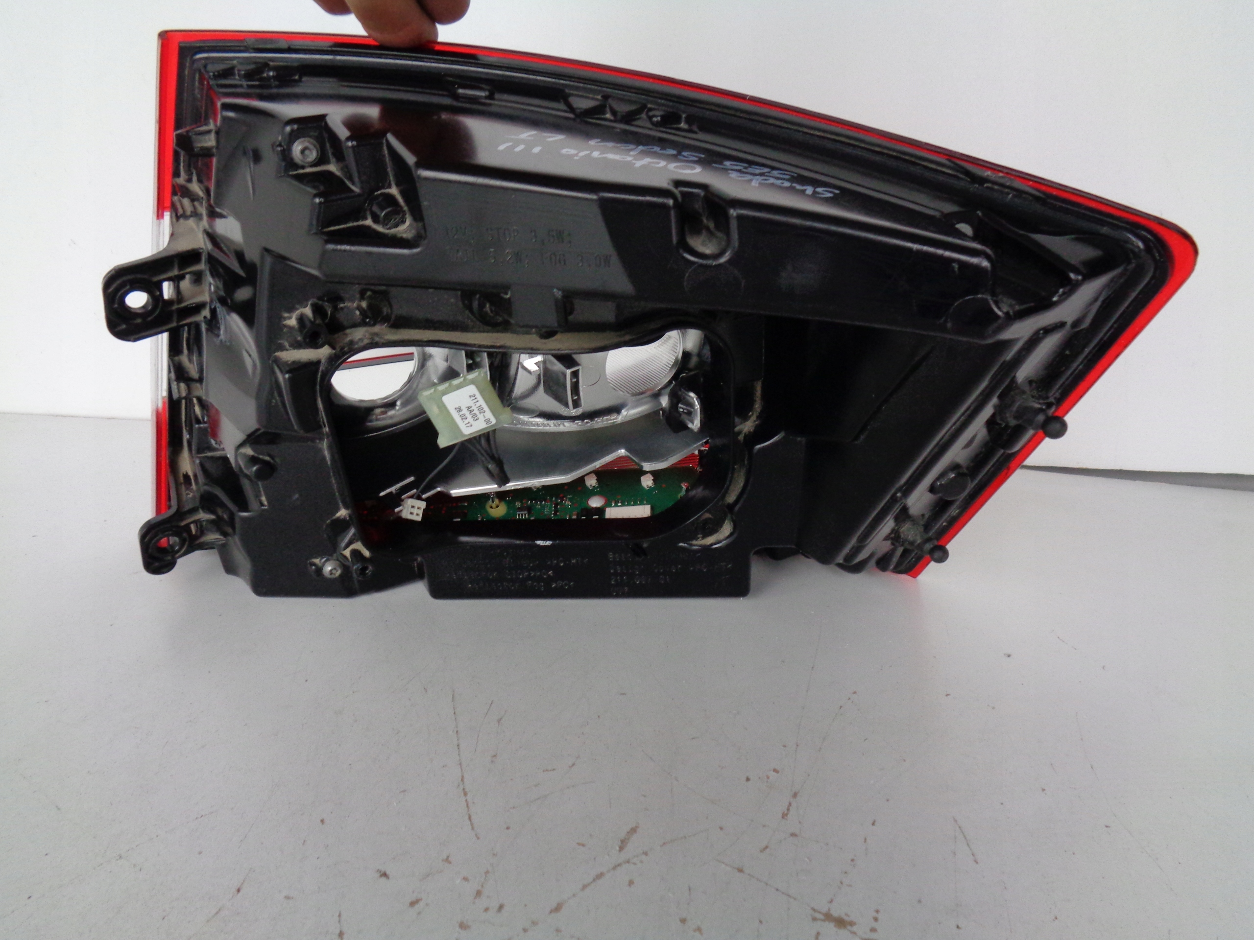 light left rear SKODA OCTAVIA III 3 5E5 17- LIFT LED sedan