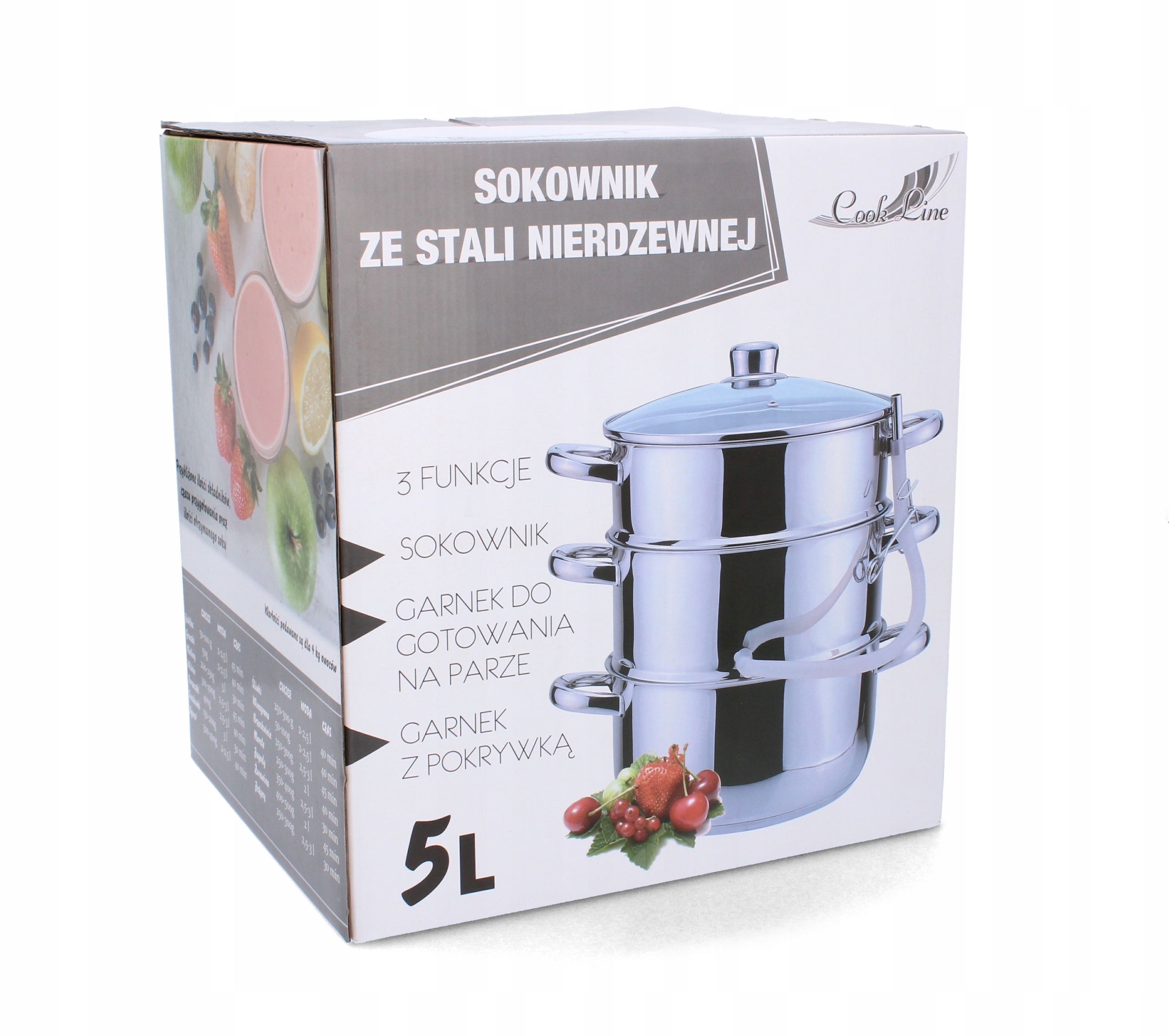 sokownik ze stali nierdzewnej 8l | 9008 — 5