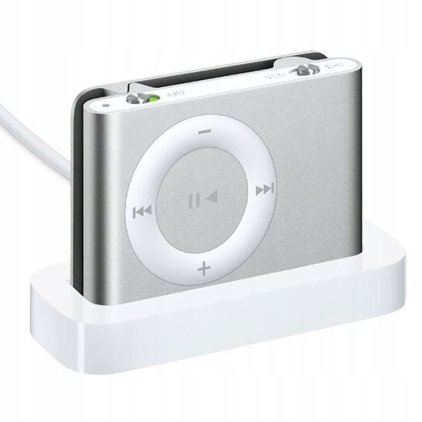 Apple iPod shuffle gen2 Stacja dokująca USB ładowarka sync biała oryginalna