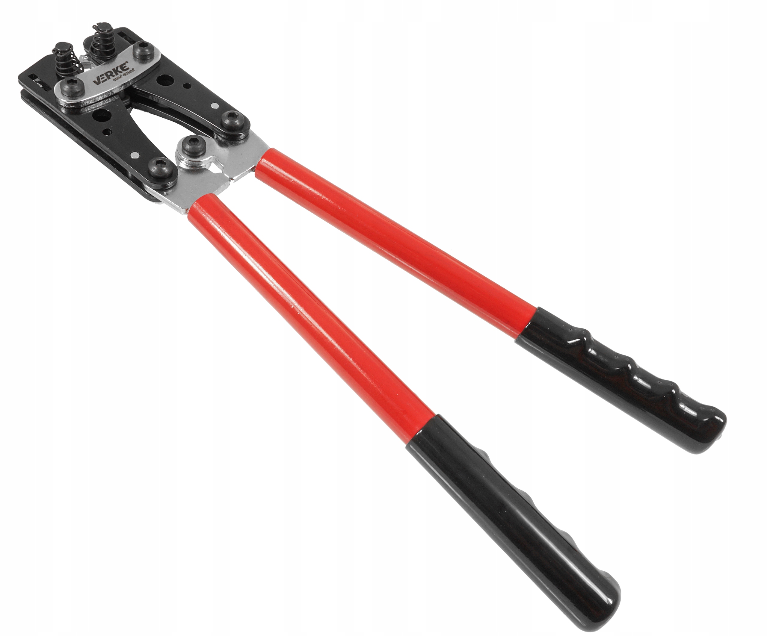 ZACISKARKA PRASKA DO KABLI TULEJEK KOŃCÓWEK KABLOWYCH KONEKTORÓW HEX 6-50mm Minimalny przekrój przewodu 6 mm²