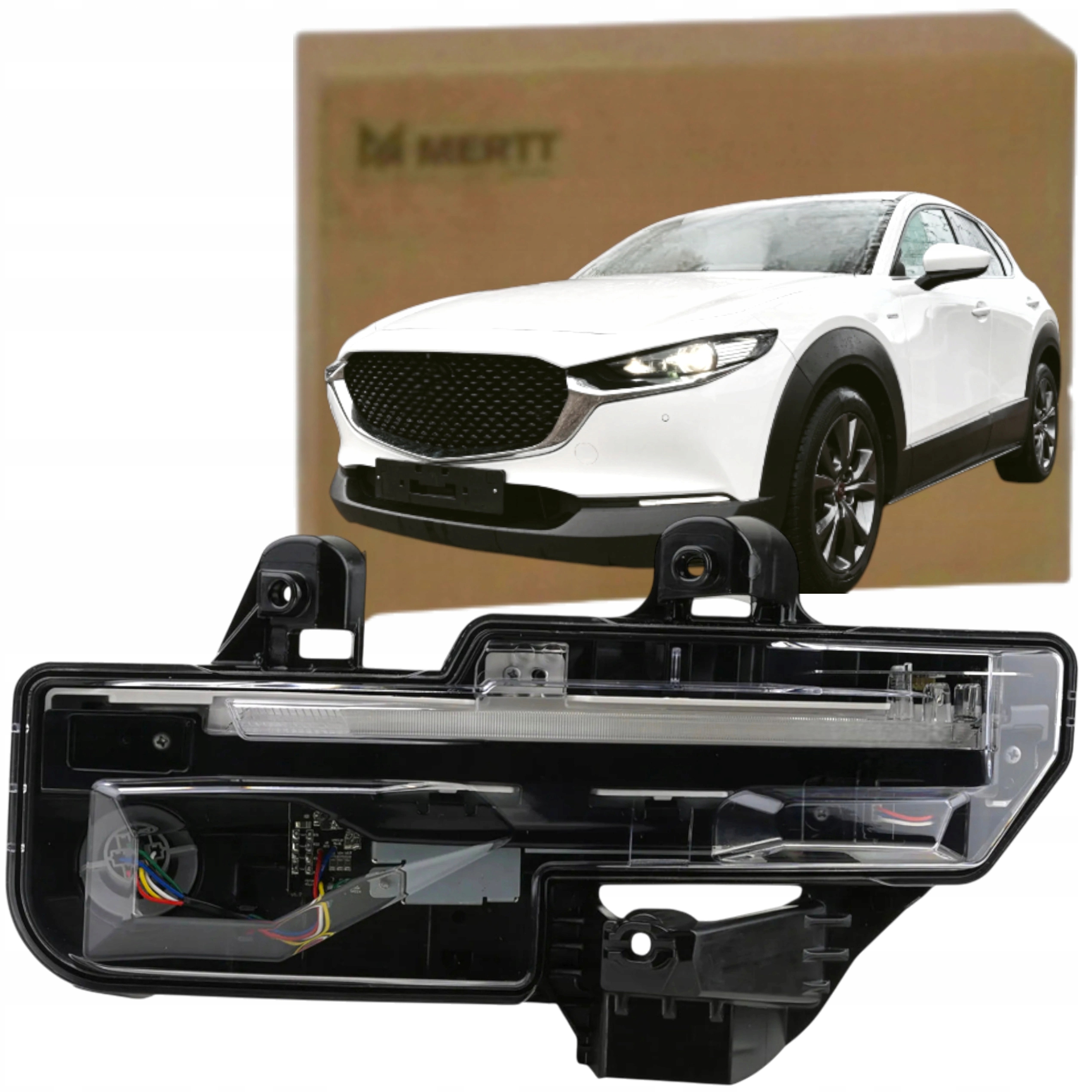Mazda CX30 CX-30 2020- Halogenová Lampa Pro Denní Svícení Led DHB451070 Levá