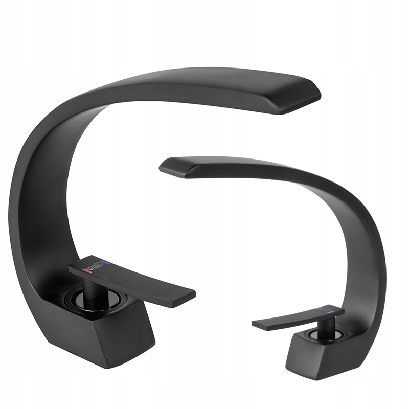 BATERIA UMYWALKOWA ŁAZIENKOWA F014-BL CZARNA