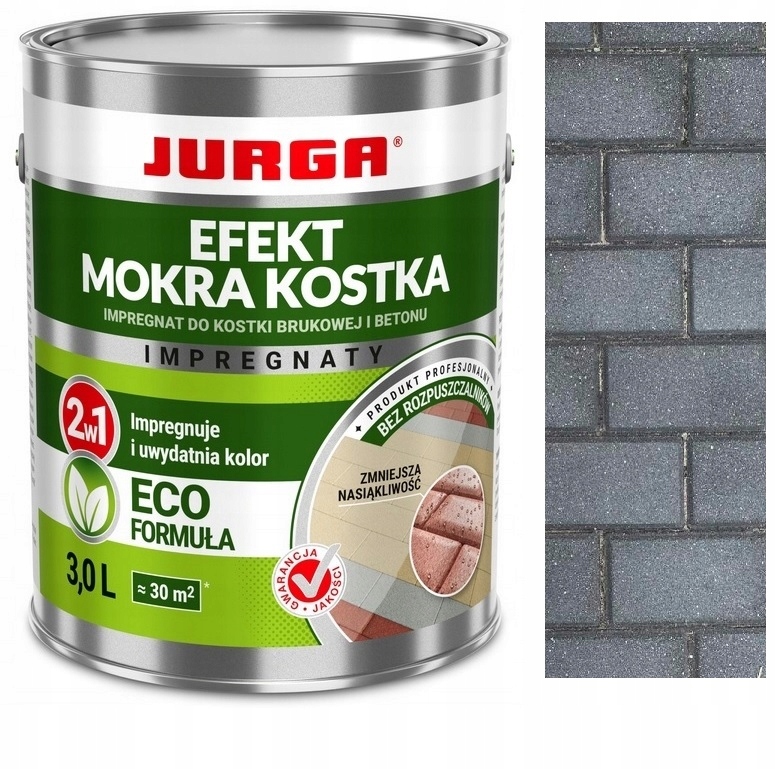 Jurga Mokra Kostka Eko Efekt Mokrej Kostki Impregnat Do Kostki Brukowej 3L