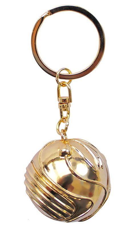 BRELOK HARRY POTTER ZŁOTY ZNICZ 3D LICENCJA