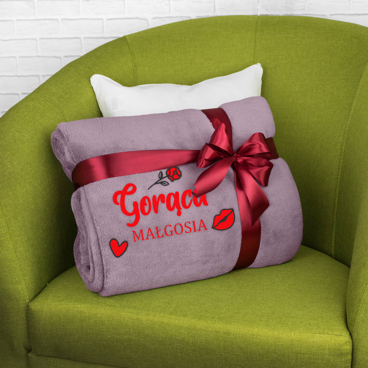 KOC MIKROFIBRA 200 X 220 HAFT NARZUTA WALENTYNKI Marka ePrezenty