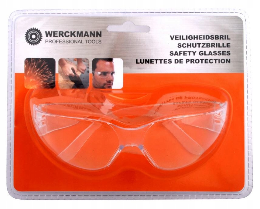 

Okulary ochronne przeciwodpryskowe Bhp Werckmann