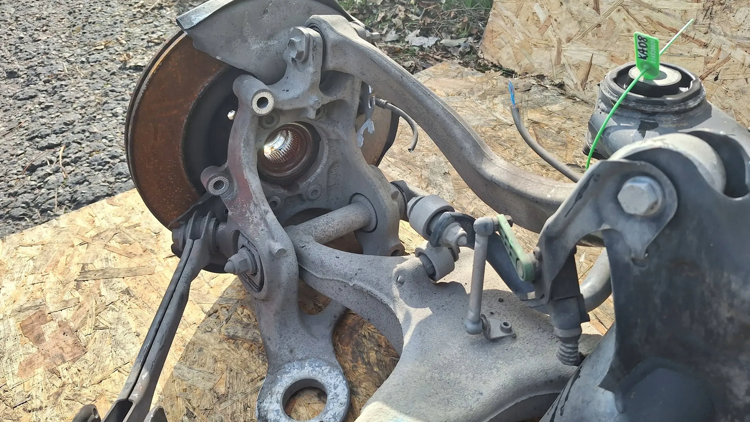 Sospensione assale Ponte assale mozzo WACHACZE KPL 95B505235E PORSCHE MACAN 95B