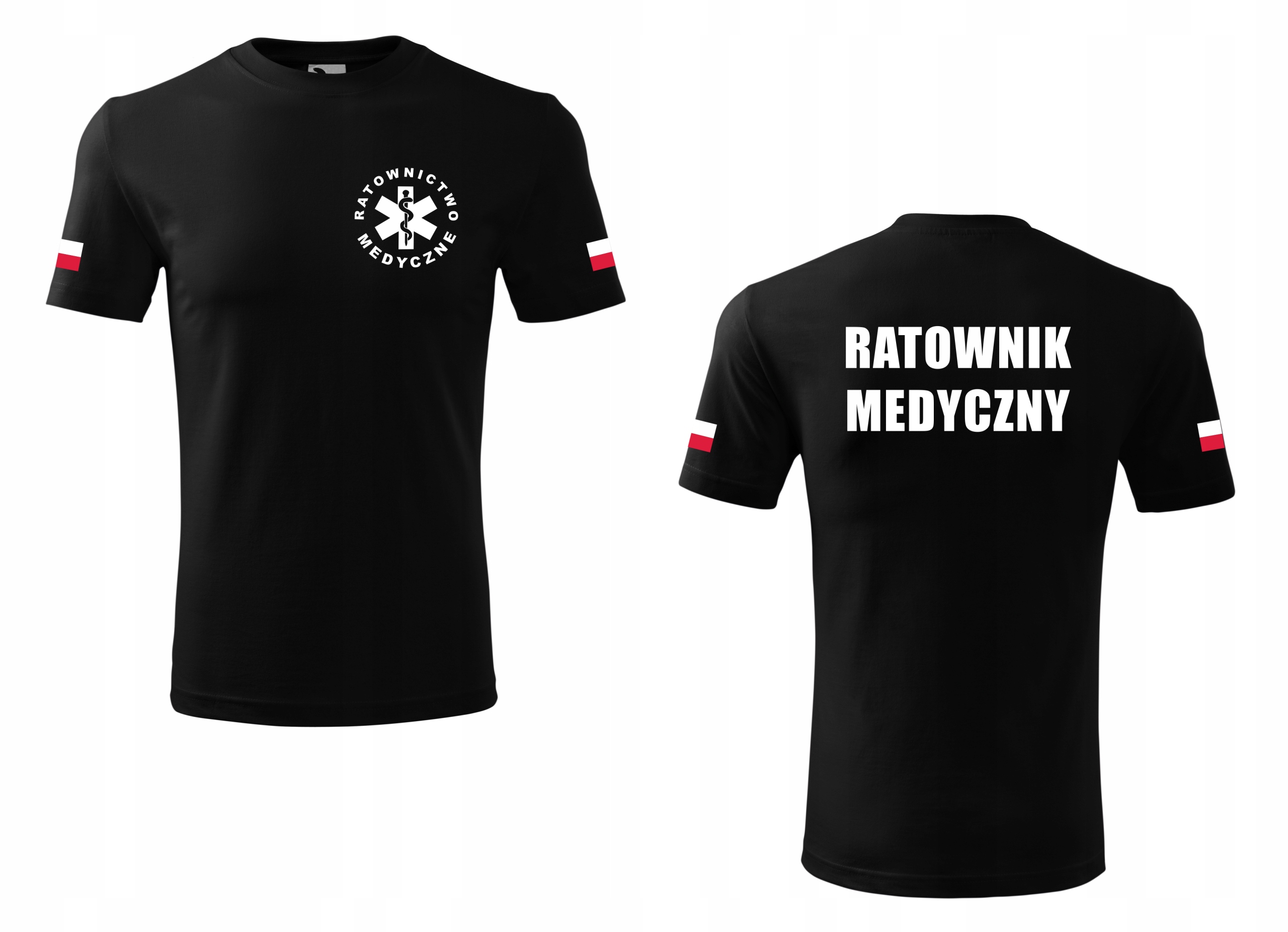

Koszulka Ratownik Medyczny Flaga męska 190g r. XXL