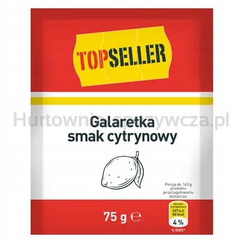 Levně Topseller Želé citronová příchuť 75 g