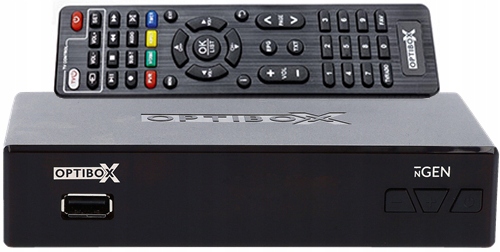 Dekoder Tuner H.265 DVB-T2/HEVC OPTICUM z pilotem Kod producenta nGEN