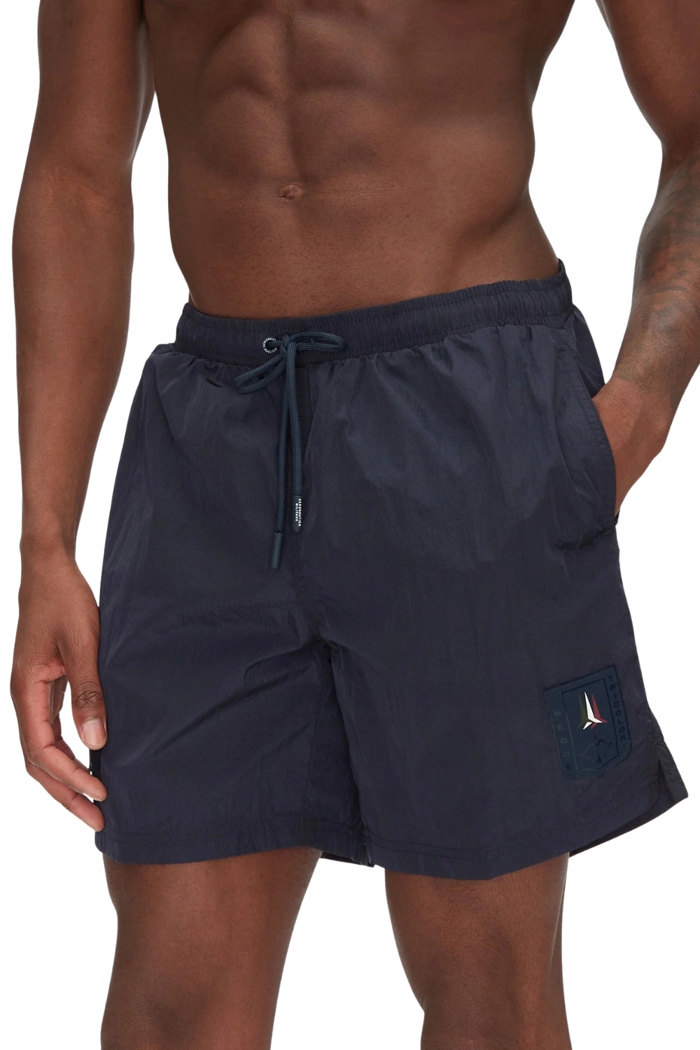 Aeronautica Militare Tmavě modré pánské koupací šortky 52