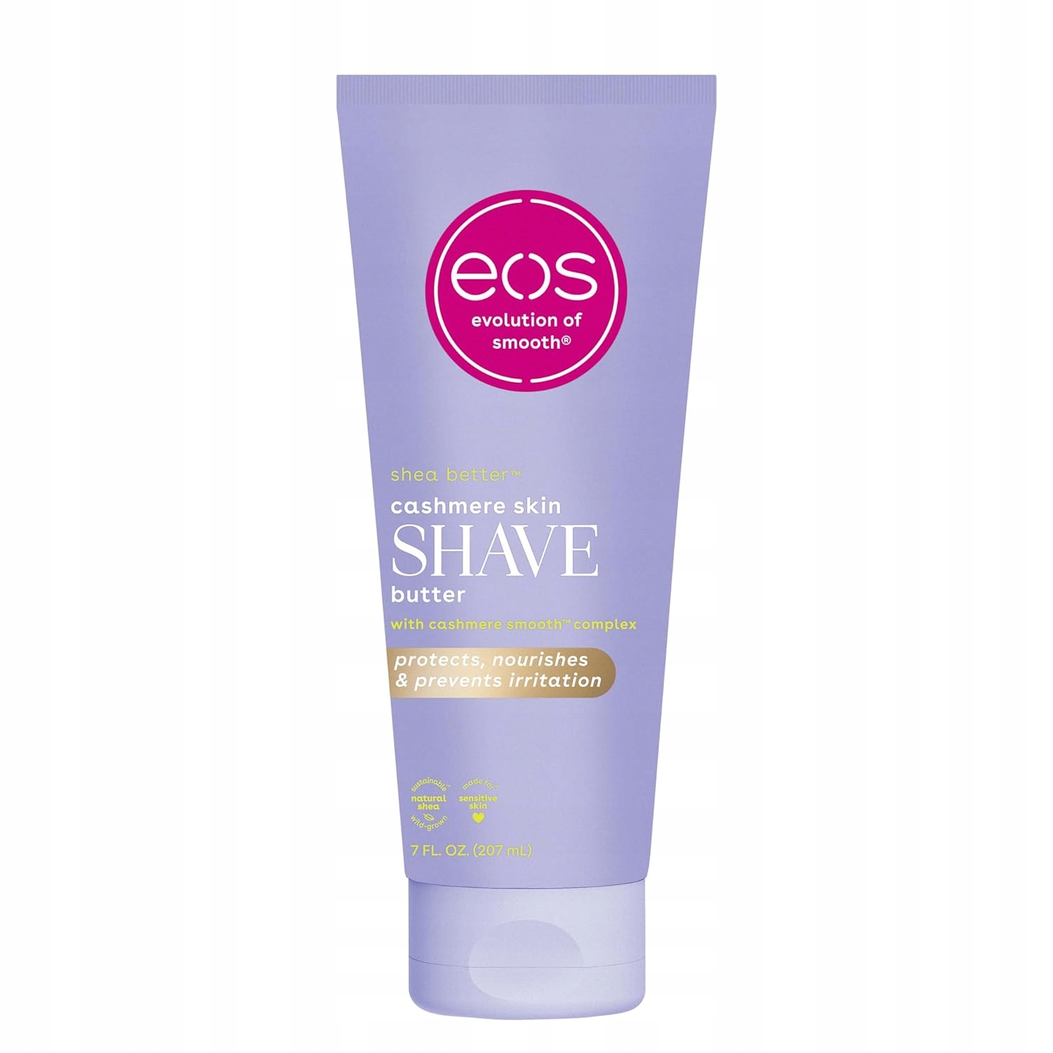 Eos Cashmere Skin Shave Butter krém na holení Vanilla Cashmere 207 ml