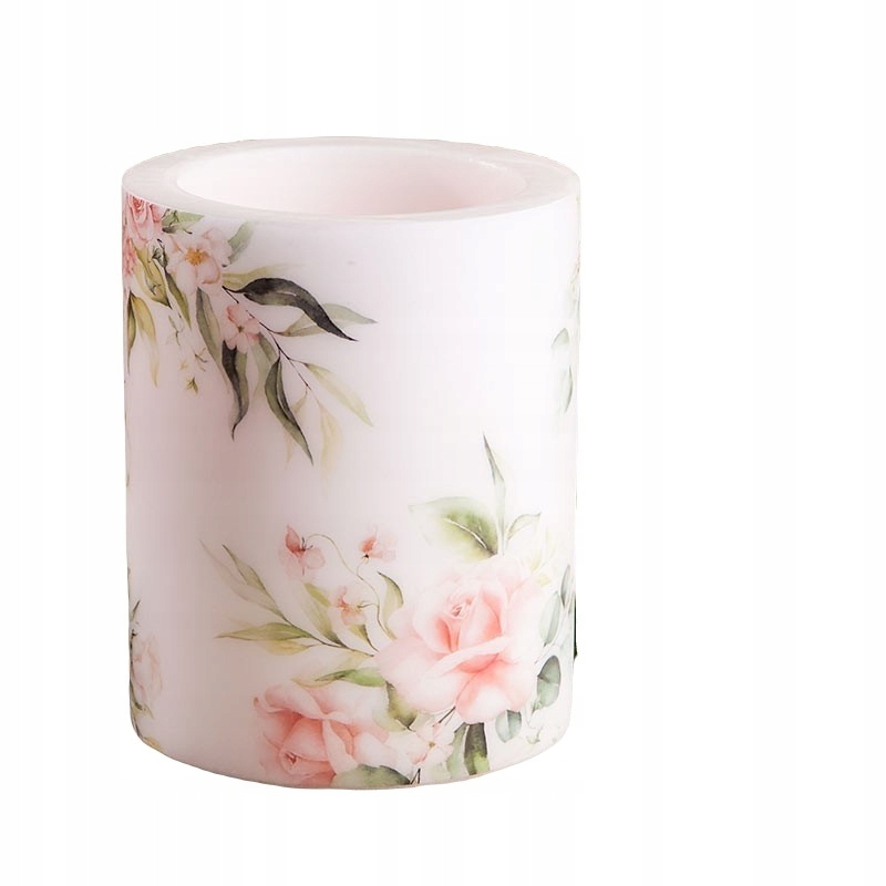 

Świeca/lampion zapachowa Pudrowe Kwiaty 12cm/10cm