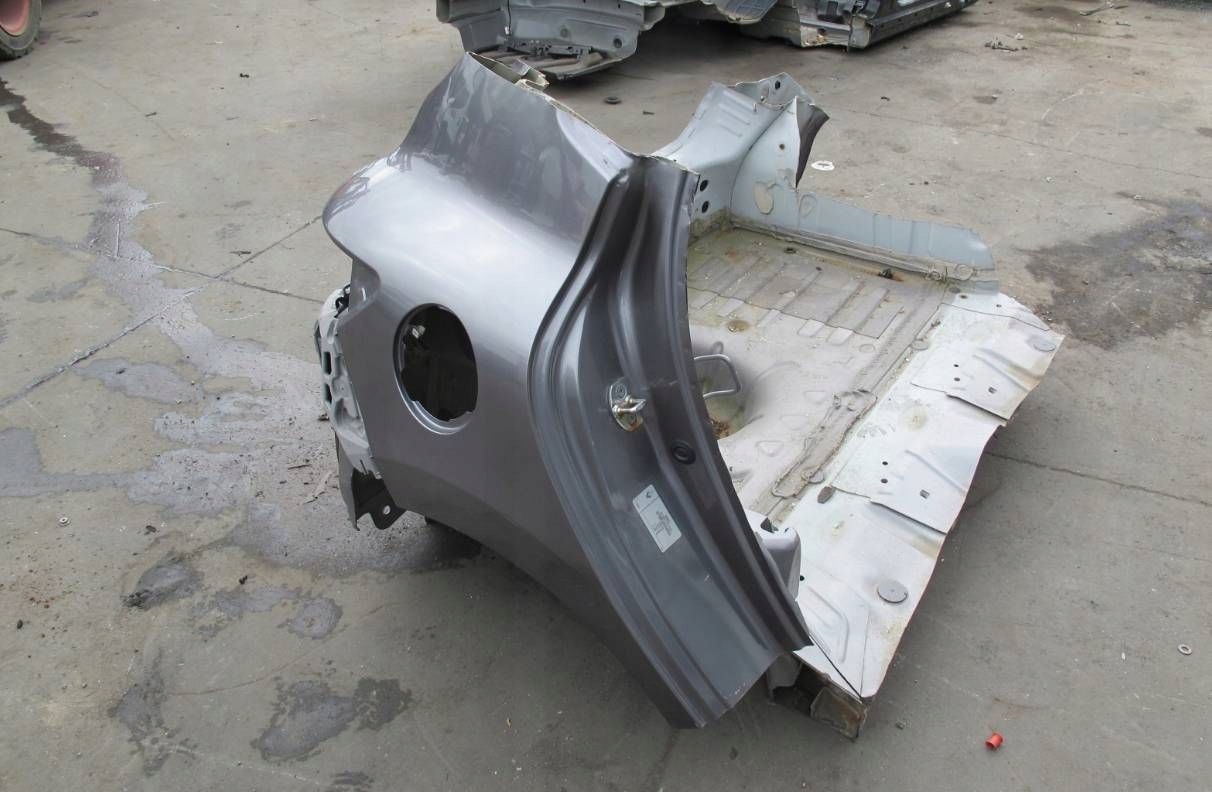 RENAULT CLIO 4 IV 5D HB rear part rear panel quarter floor sump 2012-2019