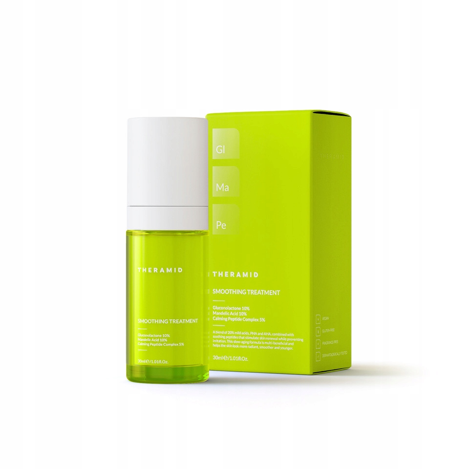 Theramid Smoothing Treatment przeciwstarzeniowy z łagodnymi kwasami 30 ml