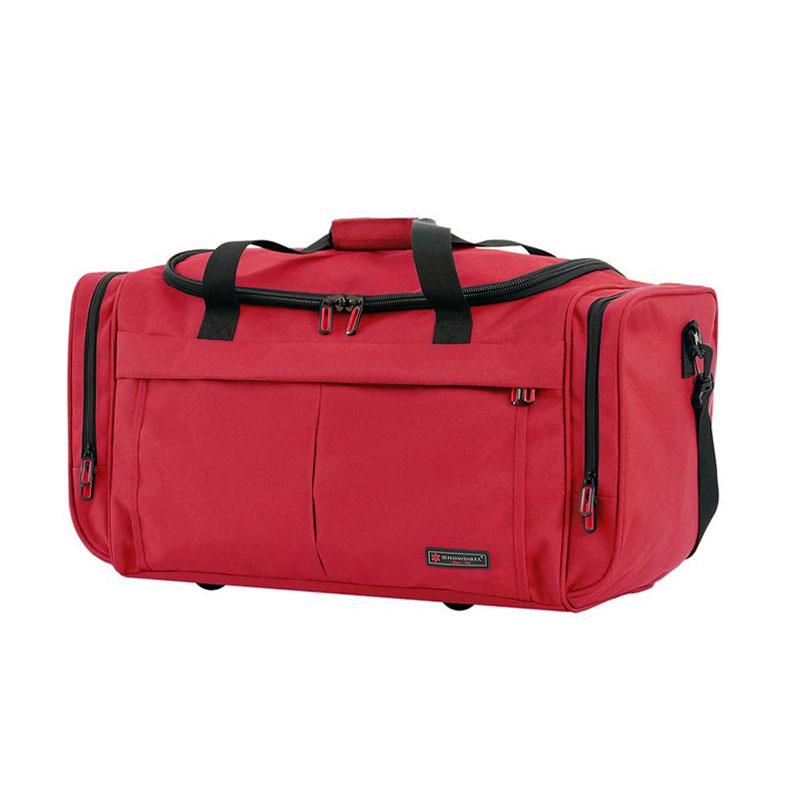 Duża torba podróżna do ręki z bocznymi kieszeniami i paskiem 80l