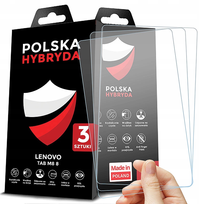 

3SZT Szkło Hybrydowe Do Lenovo Tab M8 8