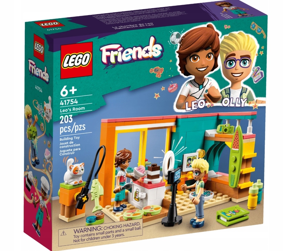 Lego Friends Pokój Leo 41754