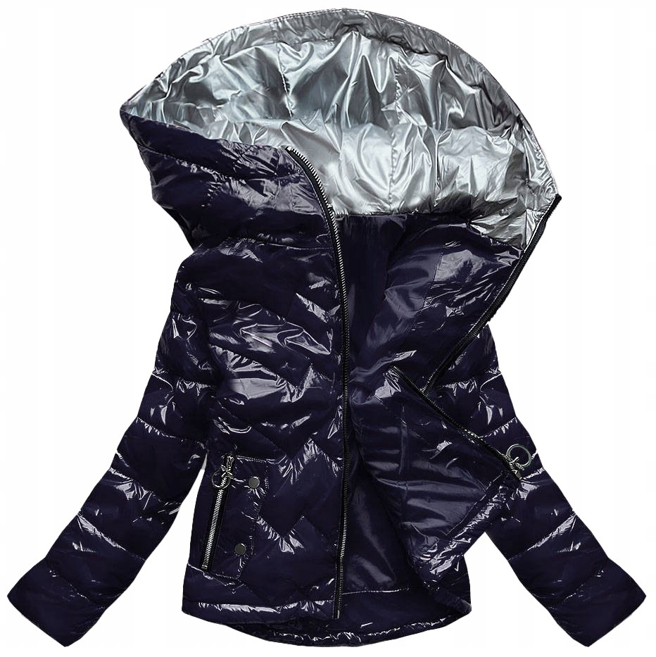 Tenká Prošívaná Bunda B9562 Námořnická Modrá XXL (44)