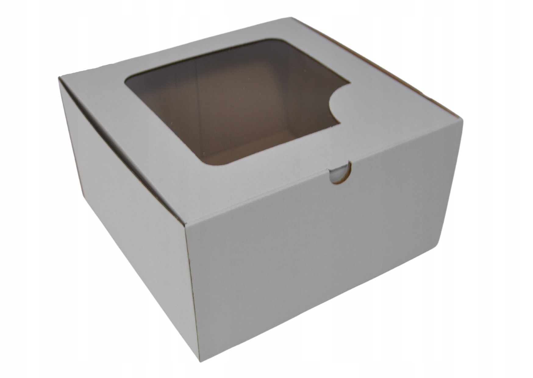 

Pudełko na ciasto sweetbox okienko 25x25x14