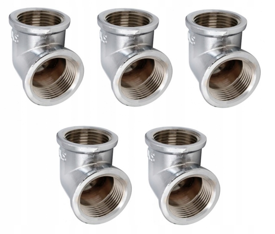 Koleno 6 Ww Chrom 3/4X3/4 -5ks